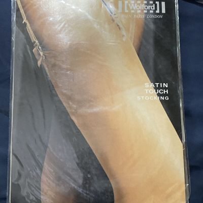 Wolford Satin Touch Stocking Medium White